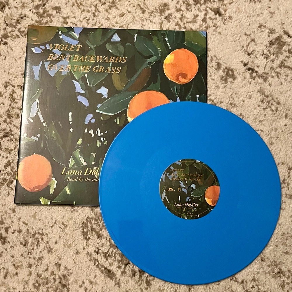 Lana Del Rey - Violet Bent Backwards Over the Grass Limited Edition Blue Vinyl